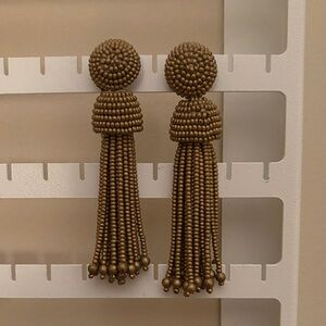 Beaded Tassel Earrings